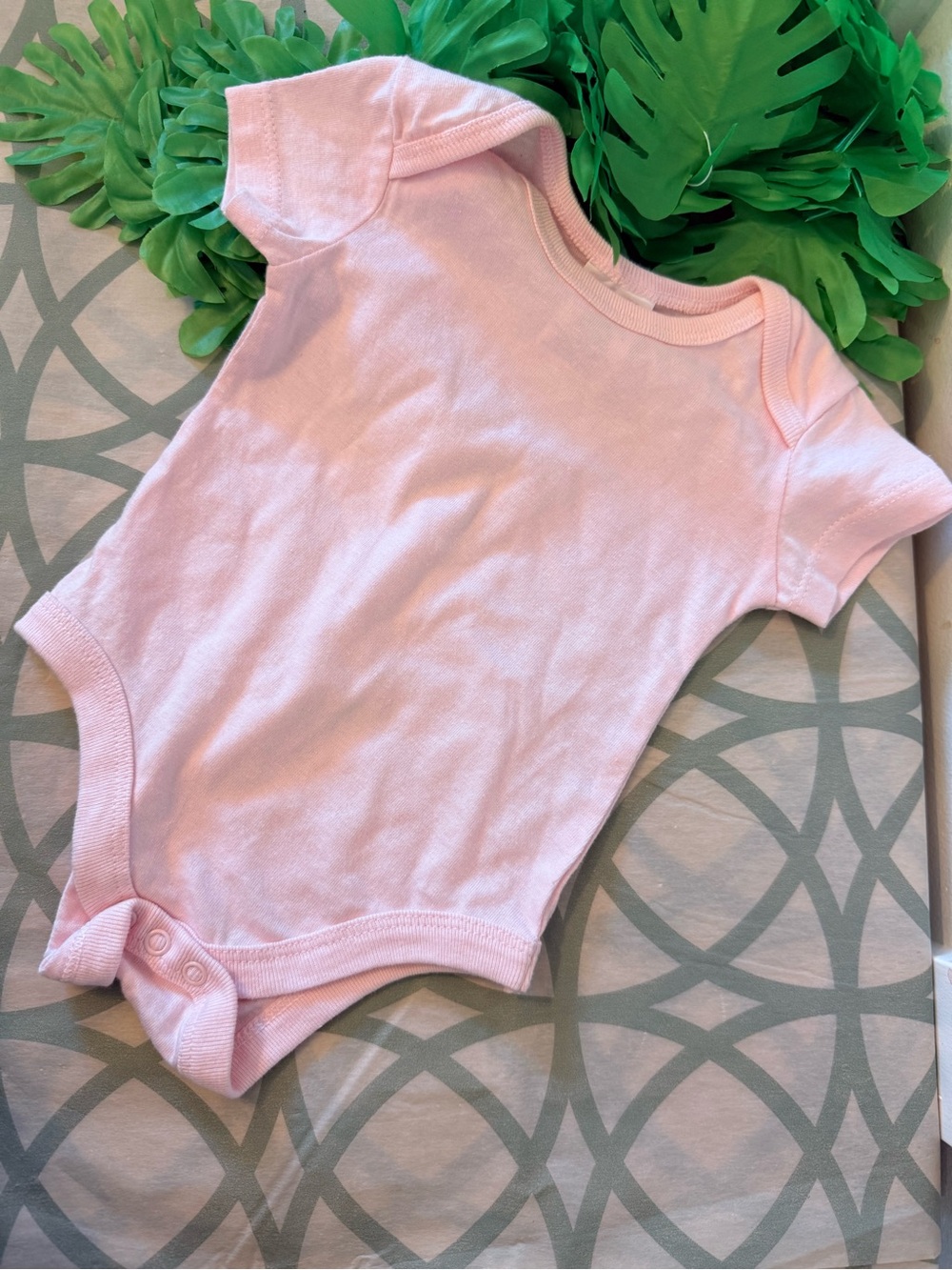 💫10/$25 • Greenbrier Blush Pink Cotton Bodysuit